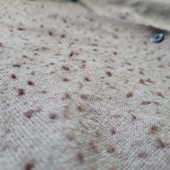 Textured Brown Cardigan, sz Small-Medium - Picture 4 of 10